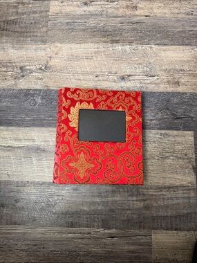Target red and gold Decorative photo album.